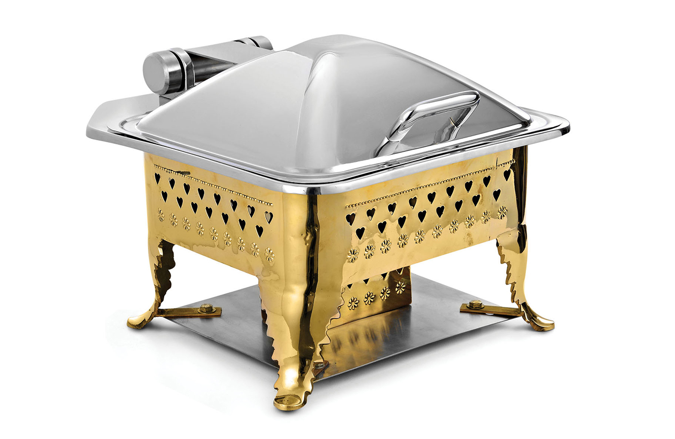 Stainless Steel Buffet Food Warmer Set Hotel Chafing Dish