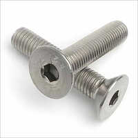 Stainless Steel Countersunk Flat Head Screw - Polished Finish, Medium Quality, Designed For Flush Mounting In Woodworking And Industrial Applications