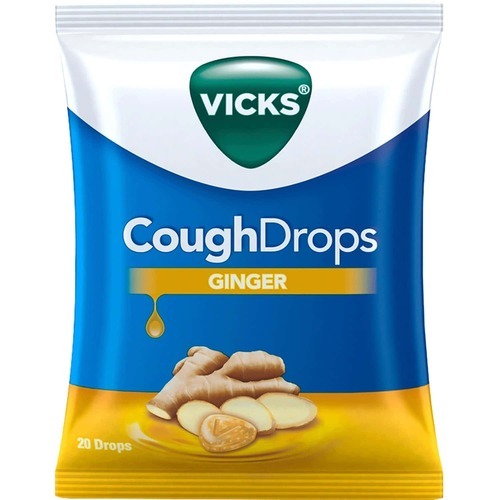 Vicks Cough Drops Ginger General Medicines