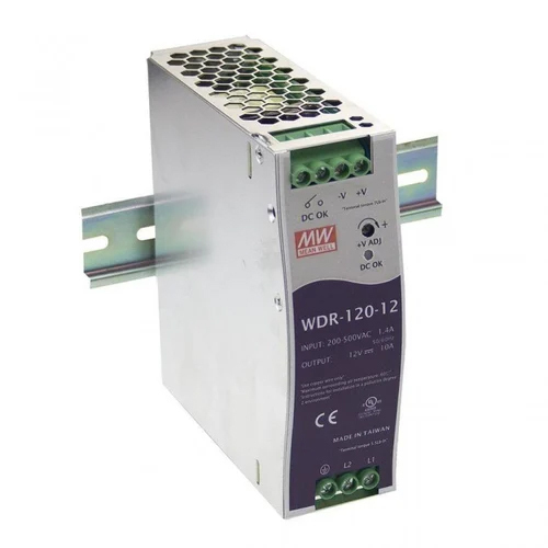 Meanwell smps WDR-120-24 Dinrail Power Supply