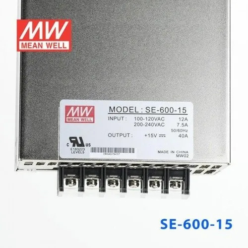 Meanwell smps LRS-600-15