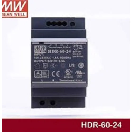 Meanwell Smps Hdr-60-24 Ultra Slim Din Rail Power Supply Application: Industrial