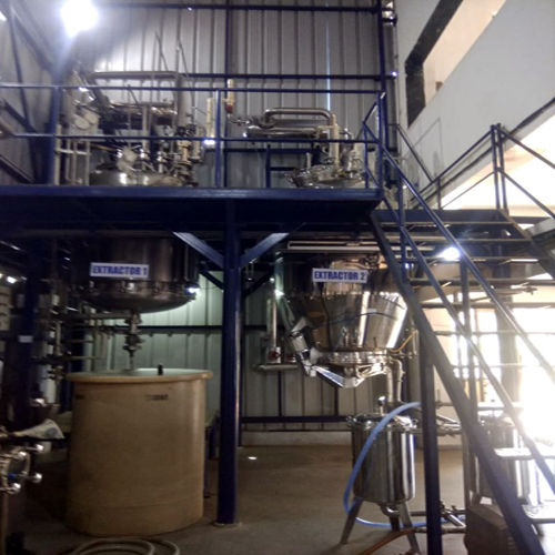 Industrial Herbal Extraction Plant
