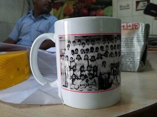 Customized Printed Mug - Color: White