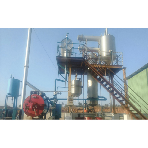 Evaporator With Thermic Fluid Heater