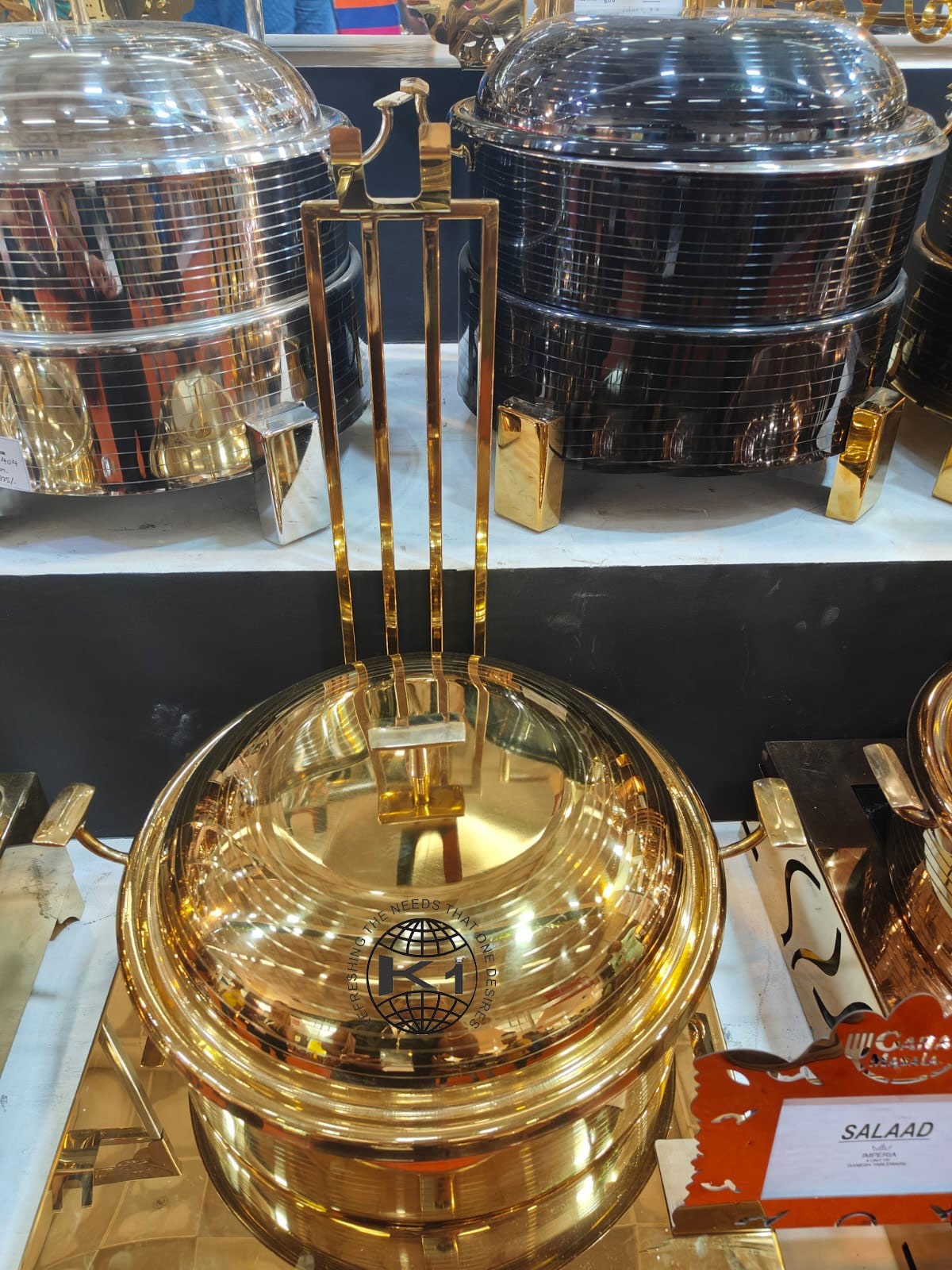 Stainless Steel Chafing Dish Customized LOGO Hotel Restaurant