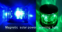 Solar Magnetic Base Warning Revolving Light (his-sl-5w) - Charging Time: 8 16 Hour Charging Time Hours