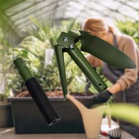 PORTABLE CAMPING HIKING GARDEN MINI FOLDING SHOVEL WITH CASE (9051)