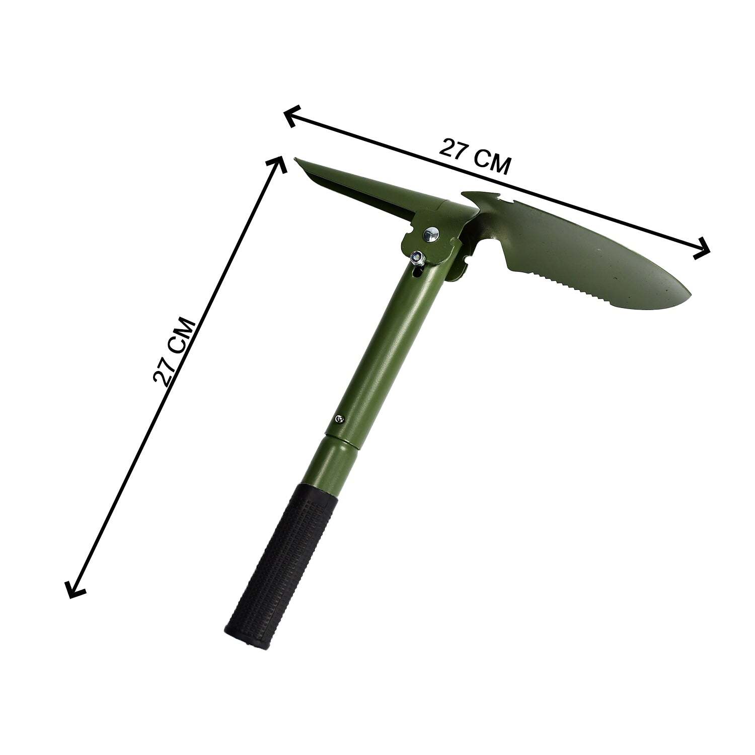 PORTABLE CAMPING HIKING GARDEN MINI FOLDING SHOVEL WITH CASE (9051)