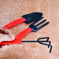 3pcs Small Sized Hand Cultivator Small Trowel Garden