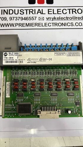 ALLEN  BRADLEY PLC MODULE 1746-0B16 D