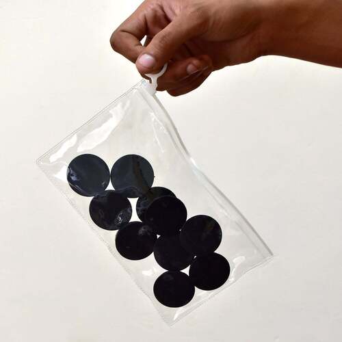 PLASTIC WATERPROOF POUCH TRANSPARENT STADIUM BAGS CLEAR STRING BAG 8005 at  Rs 31/piece in Rajkot