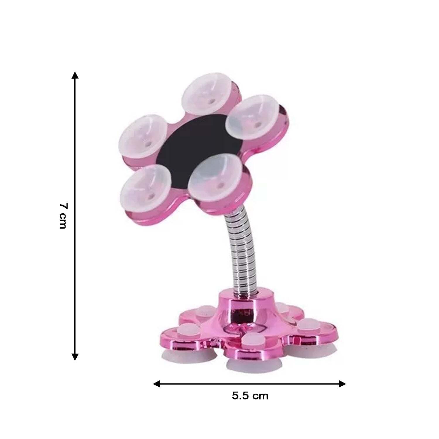 PHONE HOLDER 360A ROTATABLE PHONE STAND MULTI-FUNCTION DOUBLE-SIDED SUCTION CUP MOBILE PHONE HOLDER