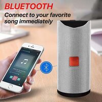 PORTABLE SPEAKER / RECHARGEABLE / SPLASH PROOF WIRELESS HIGH SOUND BLUETOOTH SPEAKER (1282)