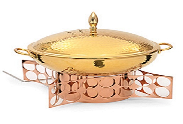 Hotel Restaurant Stainless Steel Gold/Silver Chafing dish