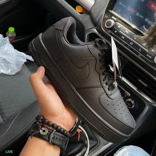 Nike Air Force Black Shoes