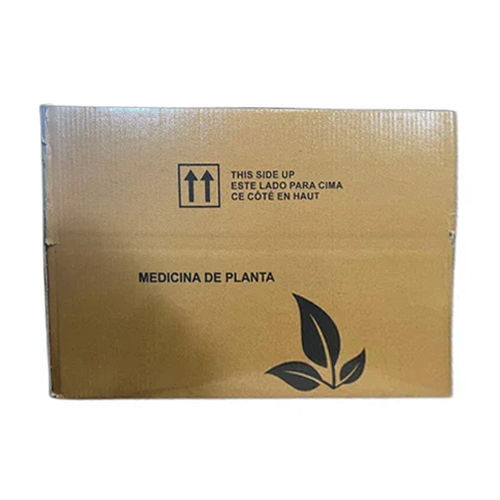 Polished Brown Corrugated Box