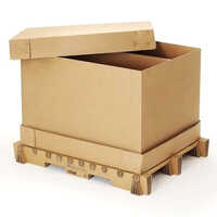 Heavy Duty Corrugated Box - Triple Wall 7 Ply Bio-degradable Kraft Paper | Customized Size, Polished Finish, Embossed Printing