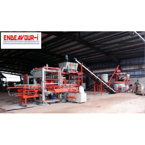 Automatic Concrete Block Making Plant