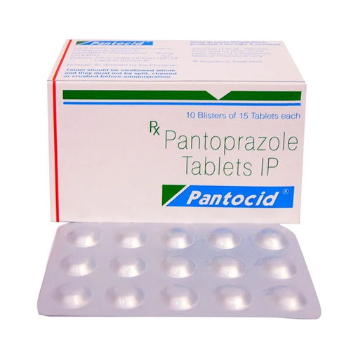 Pantoprazole Tablets IP - 40mg, Non-Prescription Tablets for Stomach Acid Reduction | Suitable for Adults, Effective in GERD and Peptic Ulcers