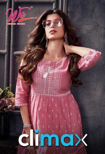 Mall Cotton Flare kurtis