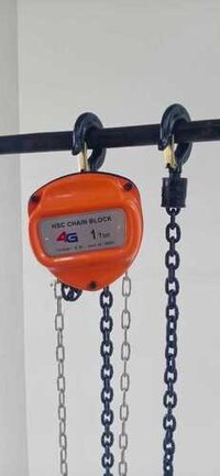 Hsc Chain Block 1ton - Color: Orange