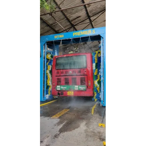 2 Brush Bus Wash Machine With Imported Brush