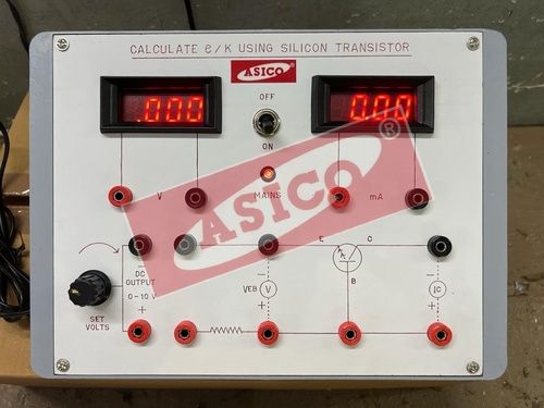 e by k using Silicon Transistor