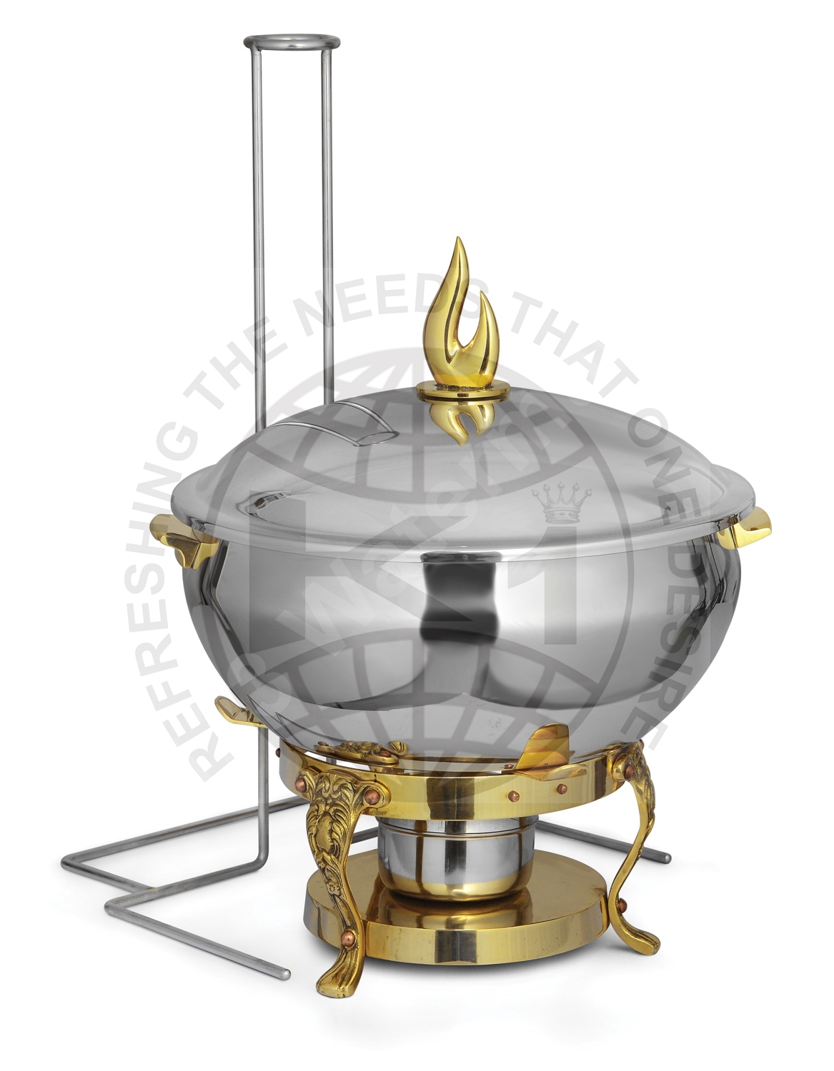 INDIAN STAINLESS STEEL CHAFING DISH FOR HOTEL USED IN NEW LOOK CHAFFING DISH