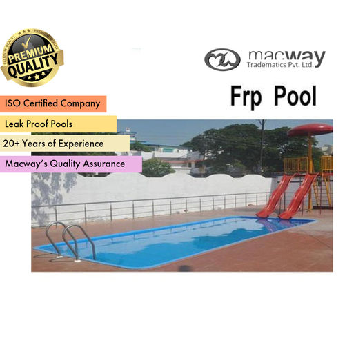 Rectangular Fiberglass Pool