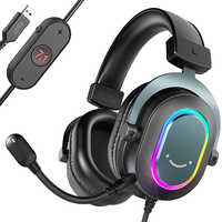FIFINE Ampligame H6 - 7.1 Surround Sound Wired Gaming Headphone