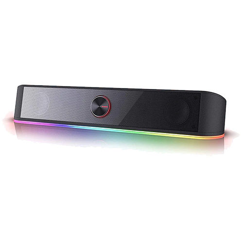 Redragon Adiemus Gs560 - Rgb 2.0 Channel Usb Wired Soundbar Body Material: Plastic