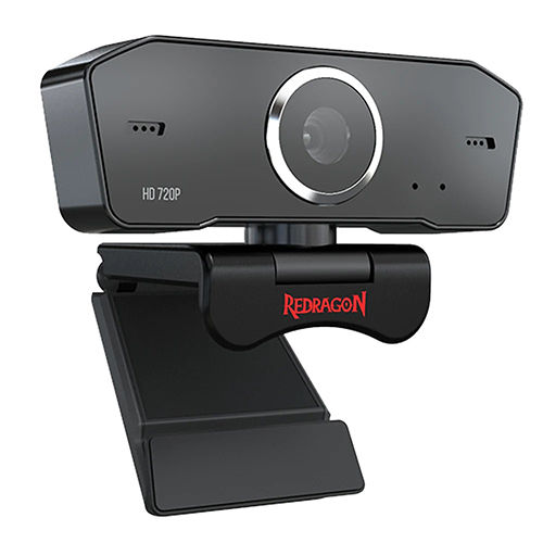 Redragon Fobos Gw600 720P Webcam With Built-In Dual Microphone Body Material: Plastic