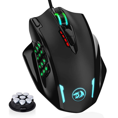 Redragon Impact M908 Gaming Mouse Body Material: Plastic