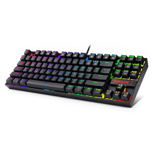 Redragon Kumara K552  Tkl Rgb Wired Mechanical Keyboard Body Material: Plastic