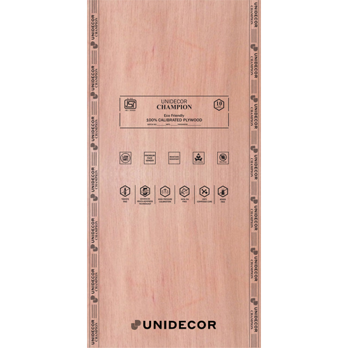 Unidecor Champion Eco Friendly 100% Calibrated Plywood