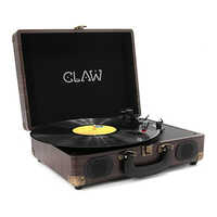 CLAW Stag Portable - Turntable with Built-in Stereo Speakers
