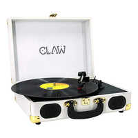 CLAW Stag Portable  Turntable with Built-in Stereo Speakers