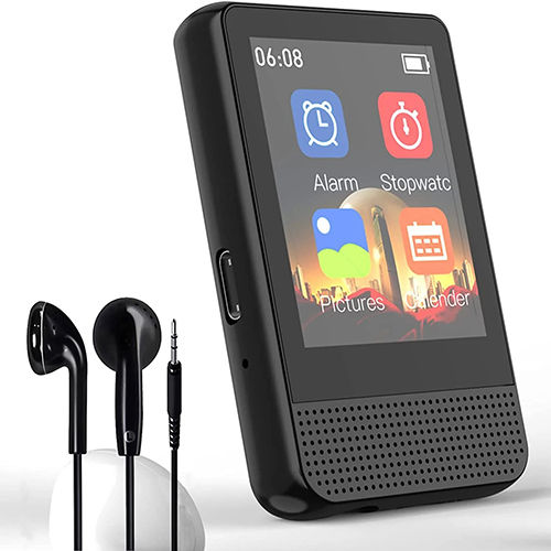 Black Ruizu M16 - 16Gb Bluetooth Lossless Music Player With Touch Screen