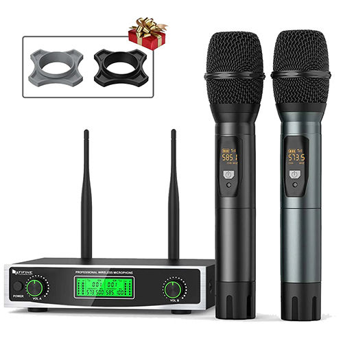 Fifine K040 - Wireless Handheld Microphone System Body Material: Plastic