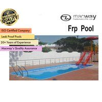 Oval Shaped FRP Swimming Pool