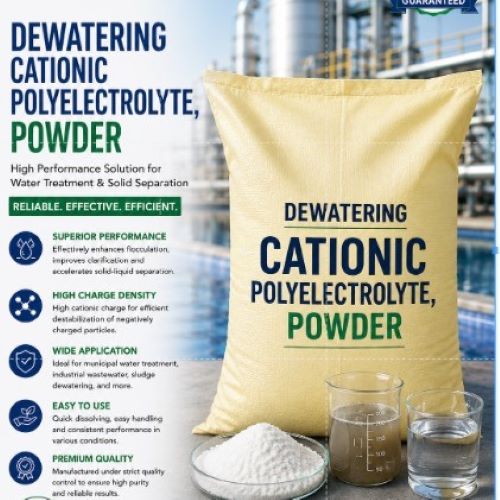 Dewatering Cationic Polyelectrolyte Application: Industrial