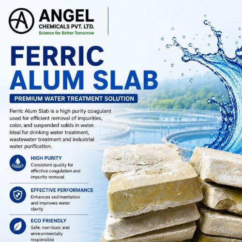 Ferric Alum Block Application: Industrial