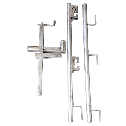 Adjustable Guard Rail With Assembly - Durable Steel or Aluminum, Versatile Height and Configuration Adjustability, Secure Interlocking Mechanisms
