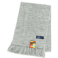Acrylic Wool Fine Knit Muffler - Cotton Material, Medium Size | Multicolored Hand Knitted Design, Unisex Winter Wrist Bands
