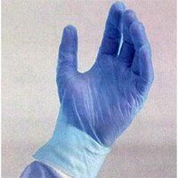 Hot Sale Blue Vinyl Gloves