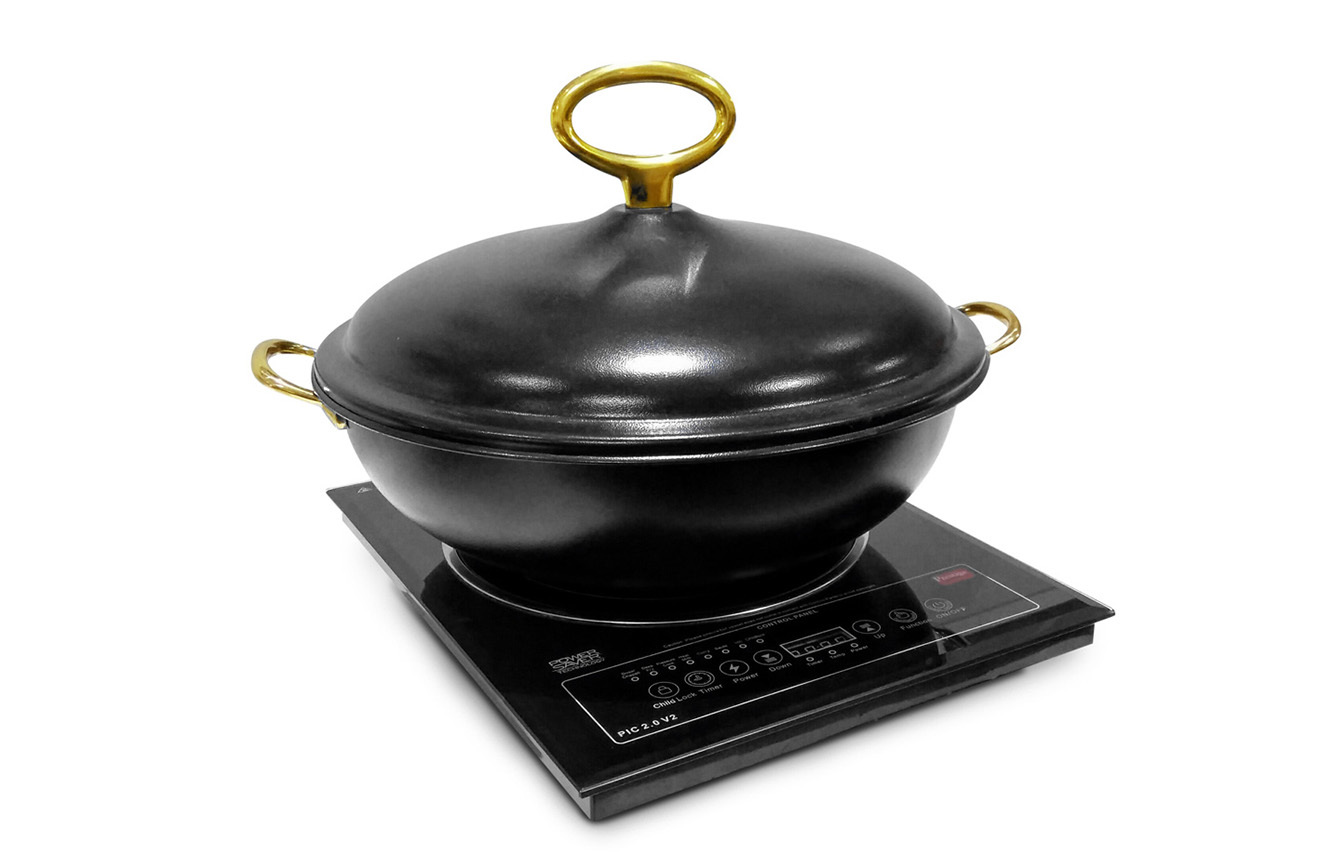 Round Copper Chafing Dish Catering Food Warmer Chafing Dish