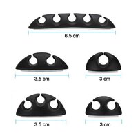 CABLE CLIPS MULTI PURPOSE CABLE ORGANIZER WIRE HOLDER FOR DESK AND TABLE USE (1334)