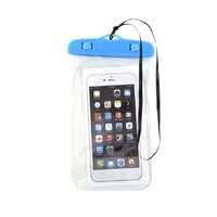 MOBILE WATERPROOF SEALED TRANSPARENT PLASTIC BAG/POUCH COVER FOR ALL MOBILE PHONES (4635)