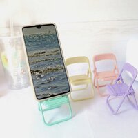 CHAIR STAND WITH BOX AS A MOBILE STAND FOR HOLDING AND SUPPORTING MOBILE PHONES EASILY (4847)